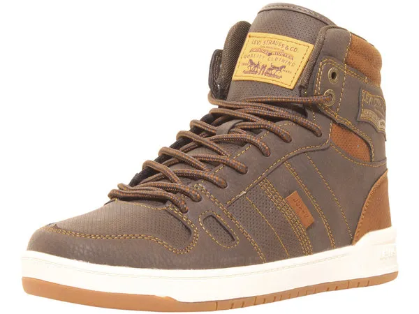 Levi's Men's 520-BB-HI-X Sneakers High Top Brown/Tan Sz: 10.5 519695