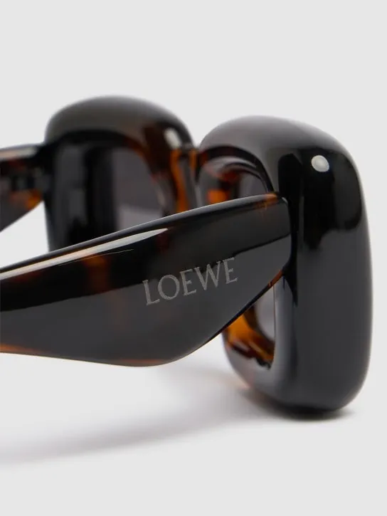 Loewe   Inflated squared sunglasses 