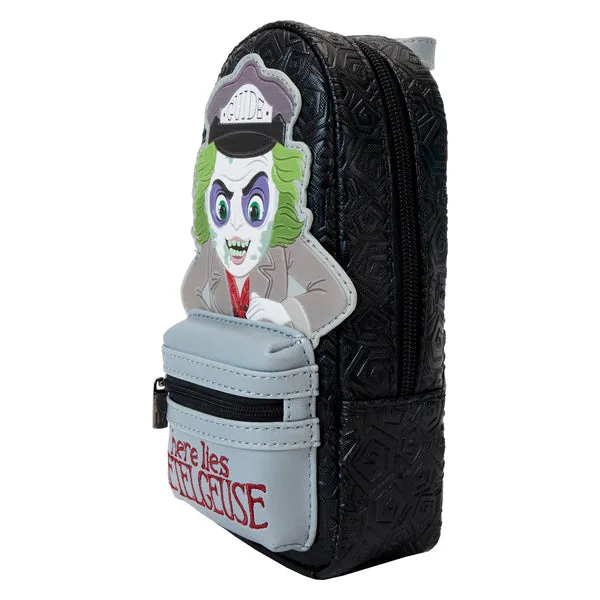 Loungefly x Beetlejuice Here Lies Betelgeuse Mini Backpack Pencil Case