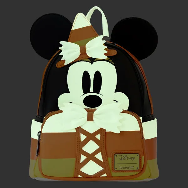 Loungefly x Disney Minnie Mouse Candy Corn Cosplay Mini Backpack