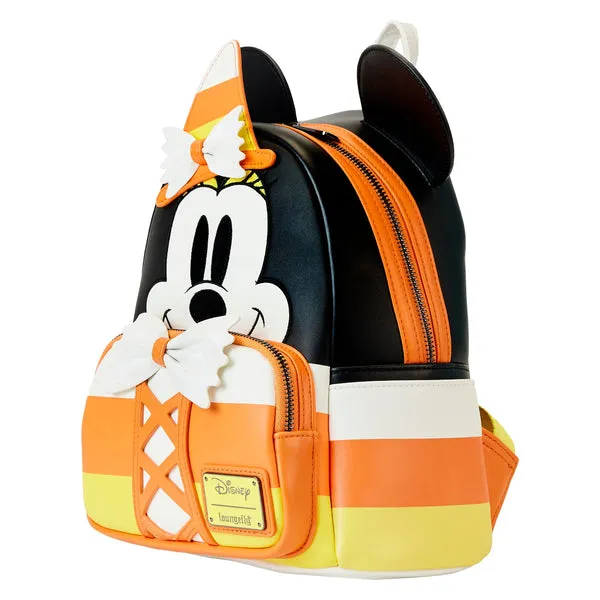 Loungefly x Disney Minnie Mouse Candy Corn Cosplay Mini Backpack