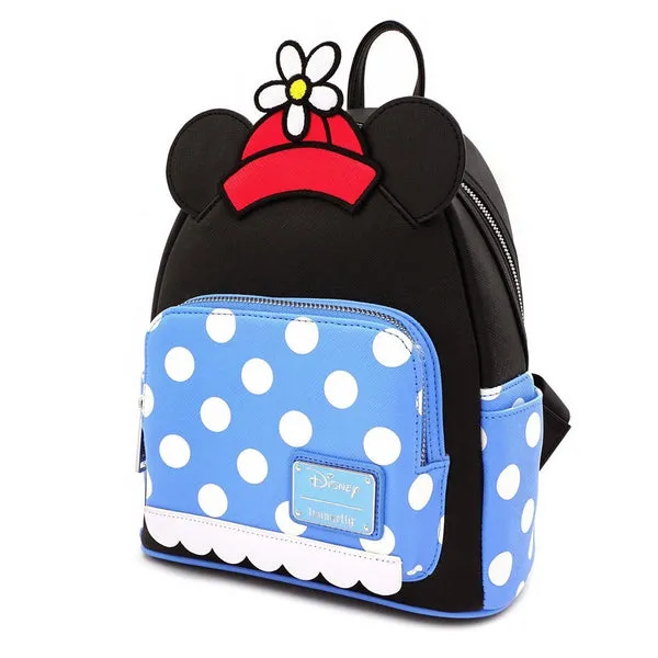 Loungefly x Disney Positively Minnie Polka Dot Mini Backpack