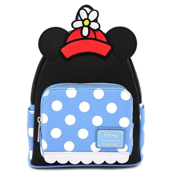 Loungefly x Disney Positively Minnie Polka Dot Mini Backpack