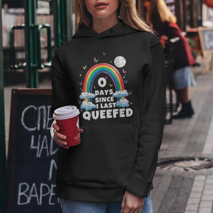 Love Queefing Queef Joke Queefed Embarrassing Queen Women Hoodie