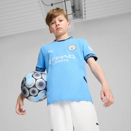 Manchester City 24/25 Home Youth Jersey | Team Light Blue-Marine Blue | PUMA Shop All Puma | PUMA 