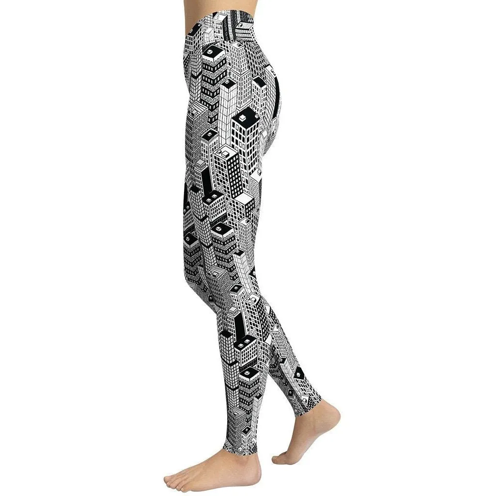 Manhattan View Yoga Leggings