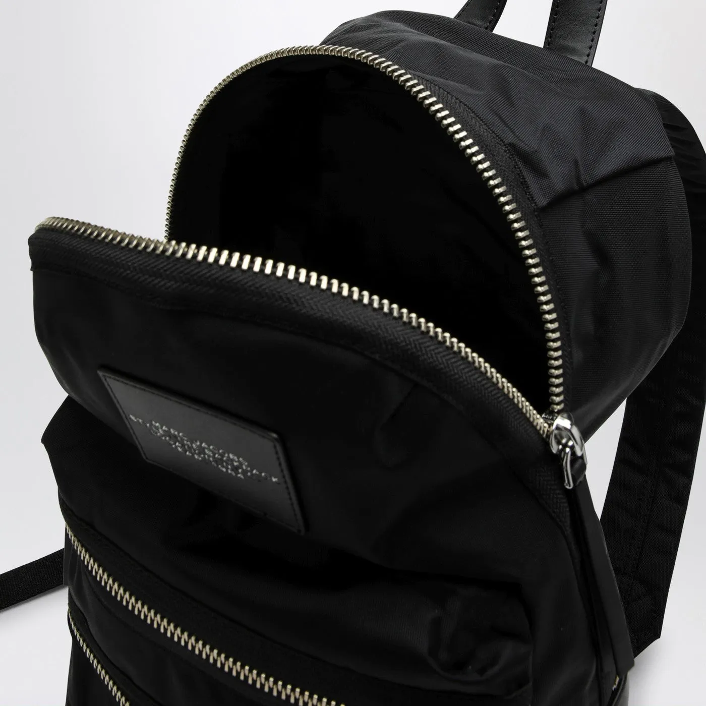 Marc Jacobs    Marc Jacobs Large Black Nylon Biker Backpack