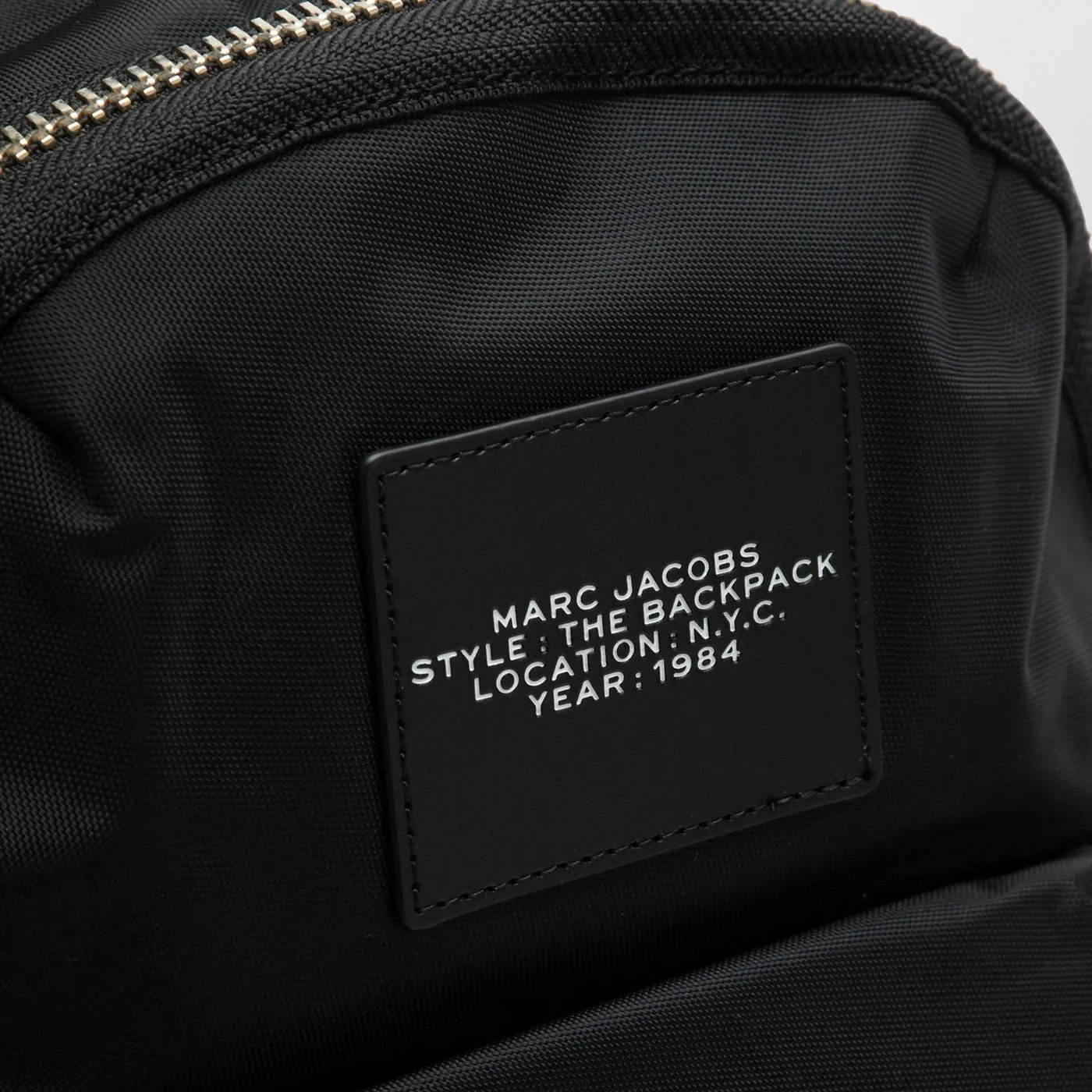 Marc Jacobs    Marc Jacobs Large Black Nylon Biker Backpack