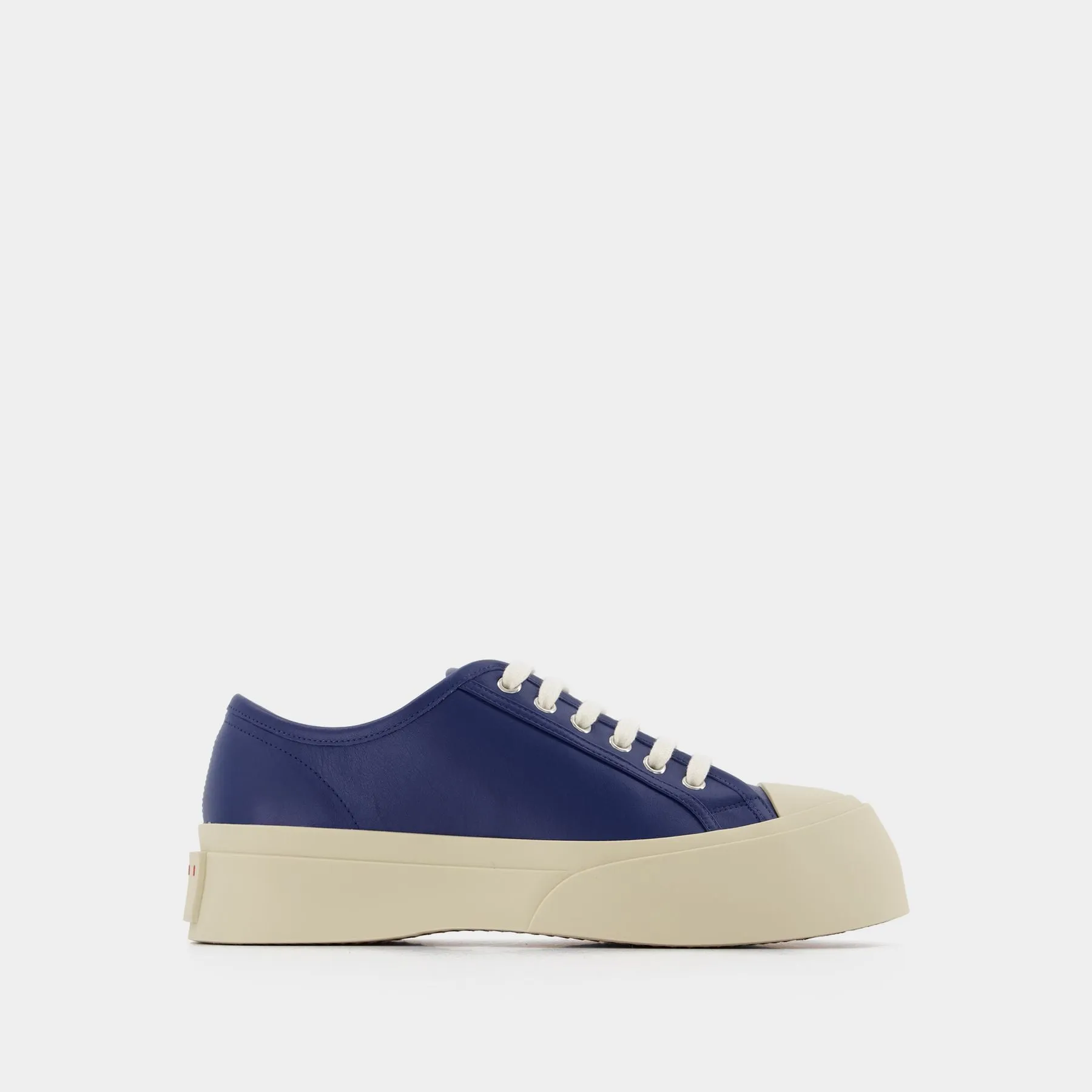 Marni  Pablo Lace-Up Sneakers - Marni - Blue - Leather