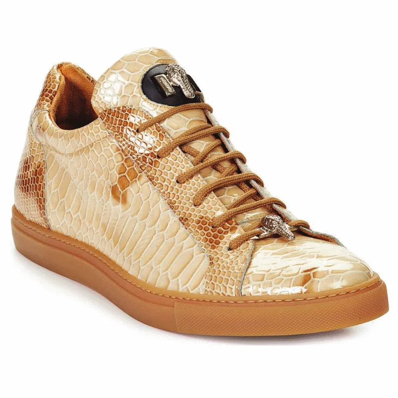 Mauri 8825 Patent Leather Sneakers Beige (Special Order)