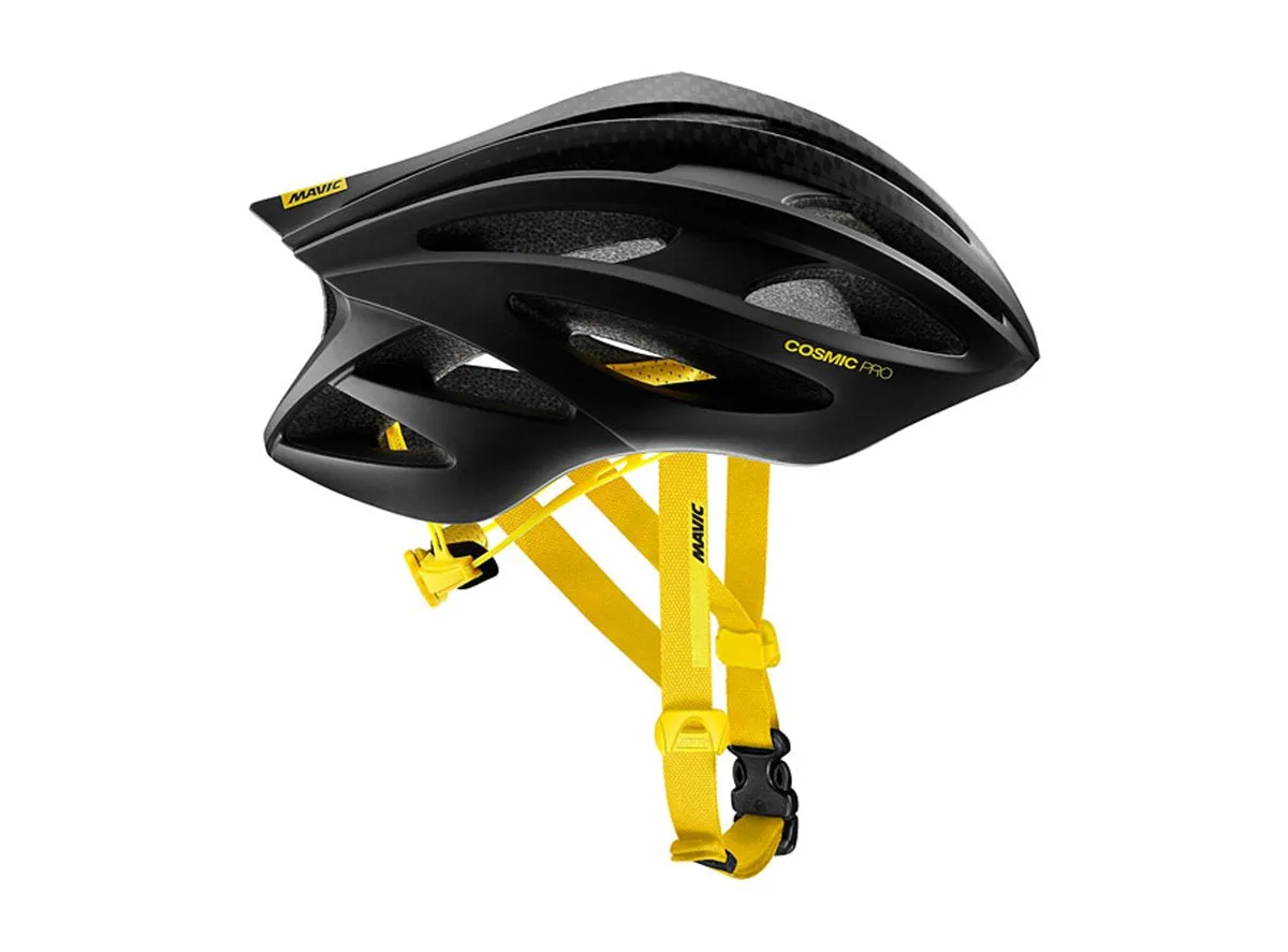 Mavic Cosmic Pro Road Helmet - Black-Yellow