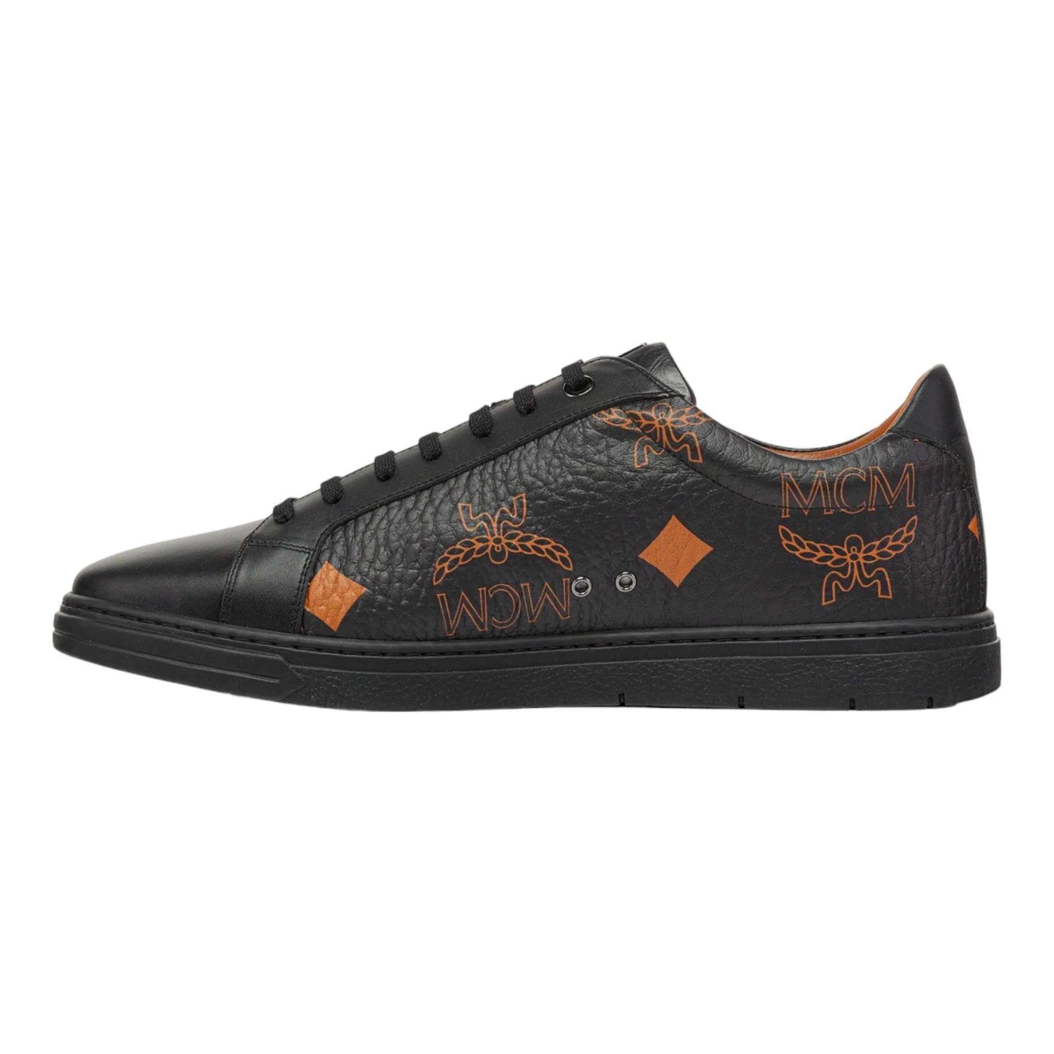 MCM Men's Terrain Lo Sneakers in Maxi Visetos