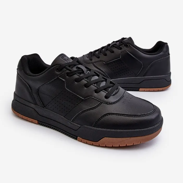 Men's Sneakers Made of Eco Leather Black Radikalle