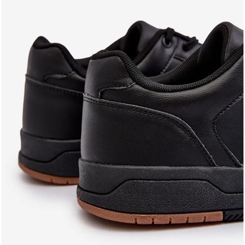 Men's Sneakers Made of Eco Leather Black Radikalle