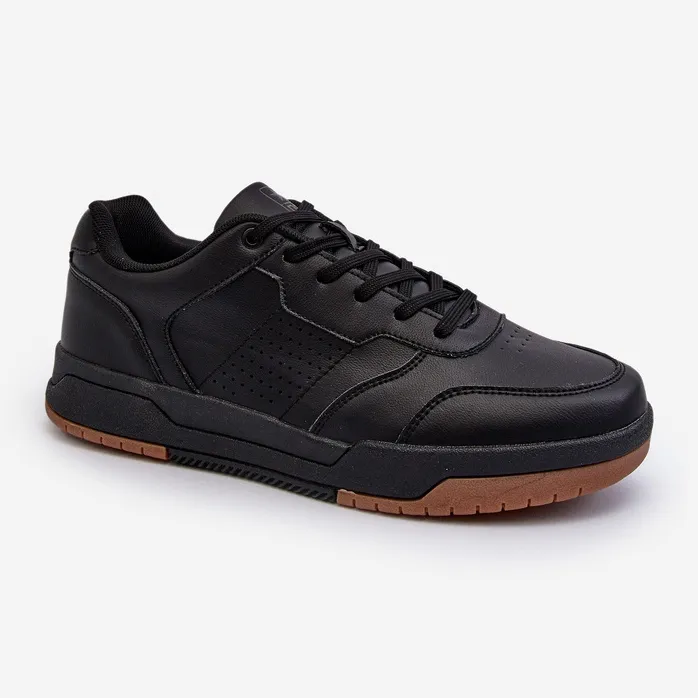 Men's Sneakers Made of Eco Leather Black Radikalle