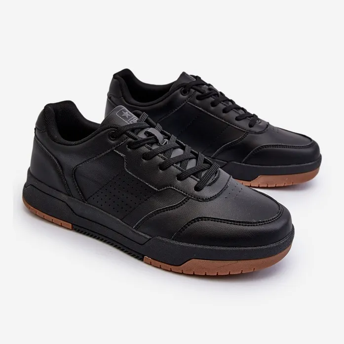 Men's Sneakers Made of Eco Leather Black Radikalle