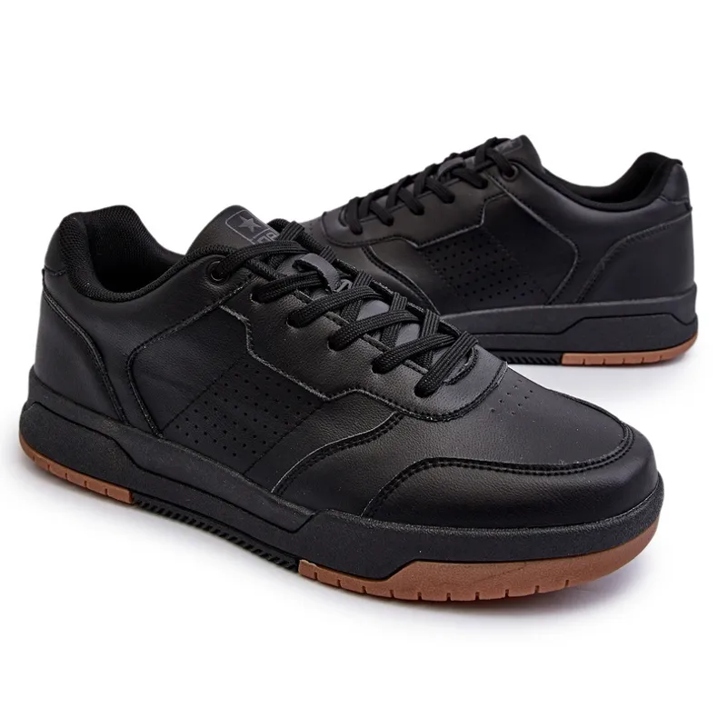 Men's Sneakers Made of Eco Leather Black Radikalle