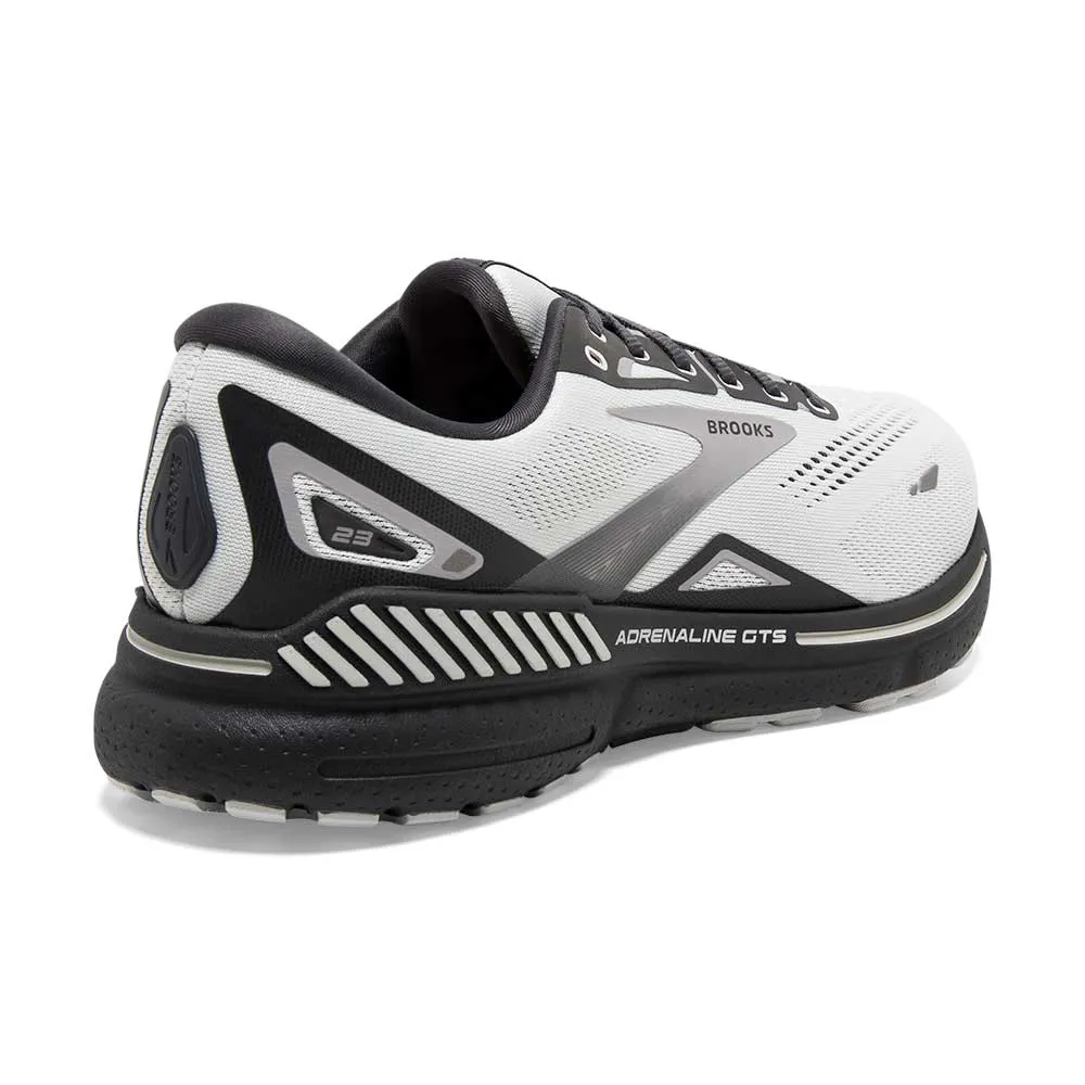 Men's Adrenaline GTS 23 Running Shoe - Oyster/Ebony/Alloy- Extra Wide (4E)