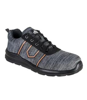 Mens argen compositelite safety trainers grey Portwest