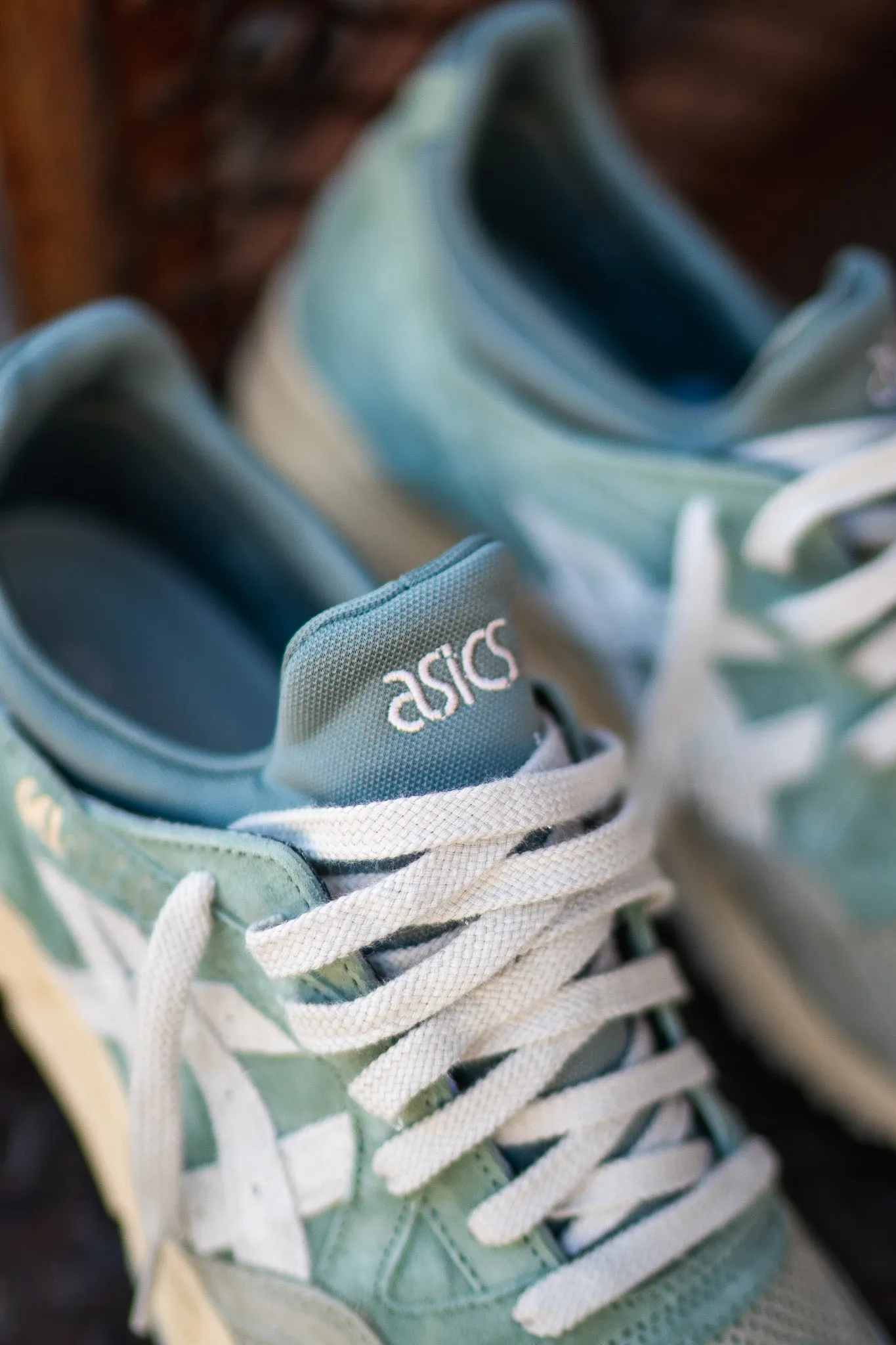 Mens Asics Gel-Lyte V (White Sage/Slate Grey) - 1203A379.021