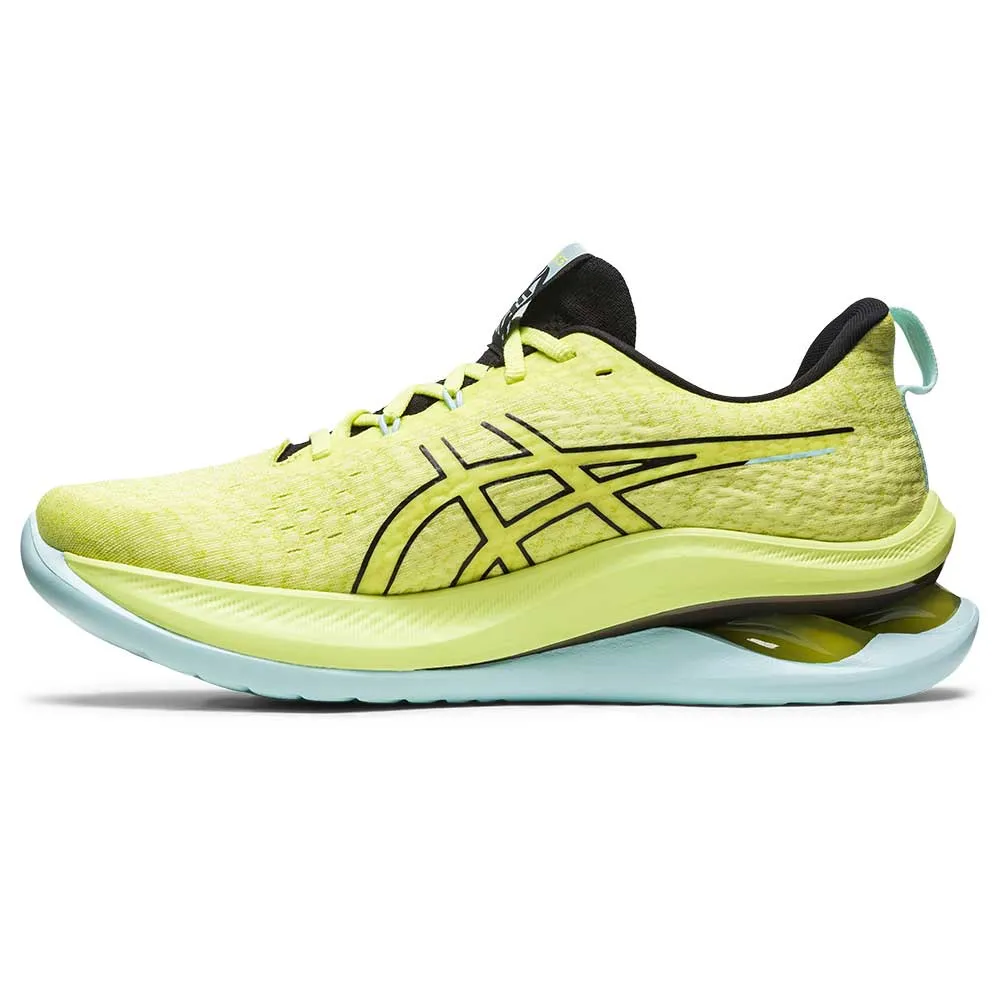 Men's Gel-Kinsei Max Running Shoe - Glow Yellow/Black - Regular (D)