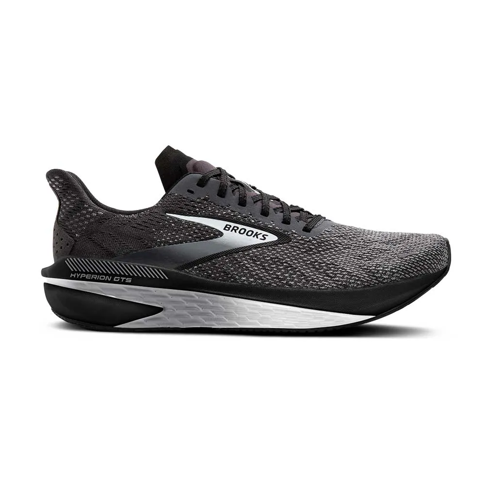 Men's Hyperion GTS 2 Running Shoe - Black/Ebony/Primer Gray - Regular (D)