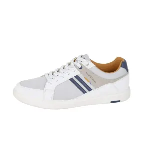 Mens leisure striped trainers navy R21