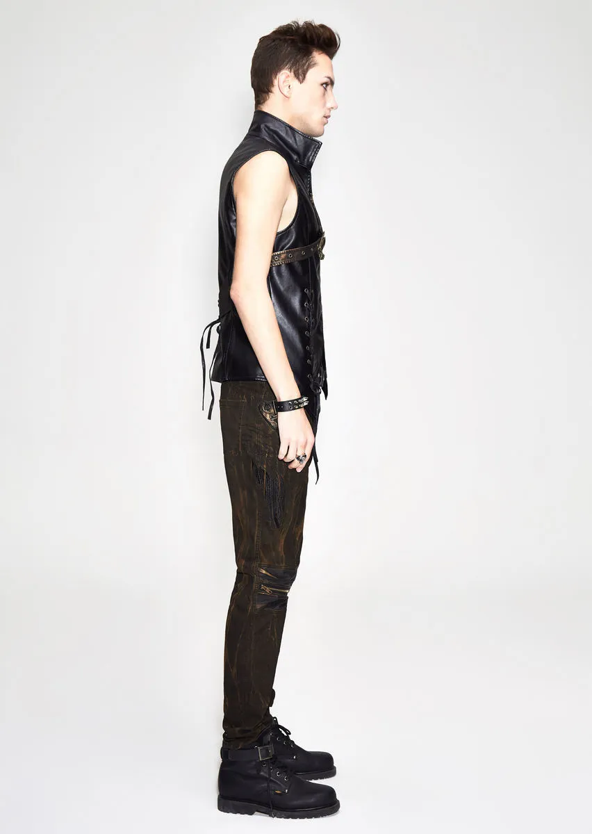 Men's vest DEVIL FASHION - WT02702  -  Metal-shop