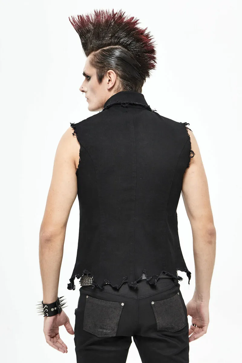 Men's vest DEVIL FASHION - WT061  -  Metal-shop