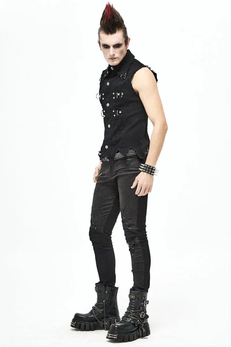 Men's vest DEVIL FASHION - WT061  -  Metal-shop