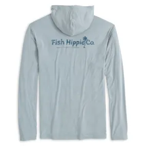 Men's Fish Hippie Quandary Performance Hoodie