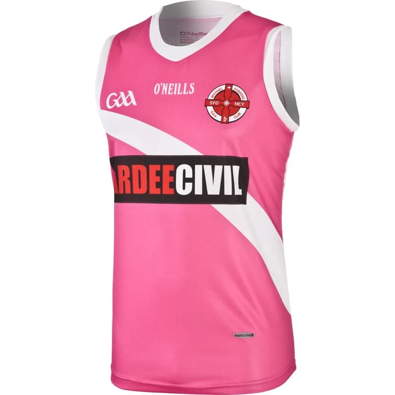 Michael Cusacks Sydney GAA Sleeveless Vest Pink