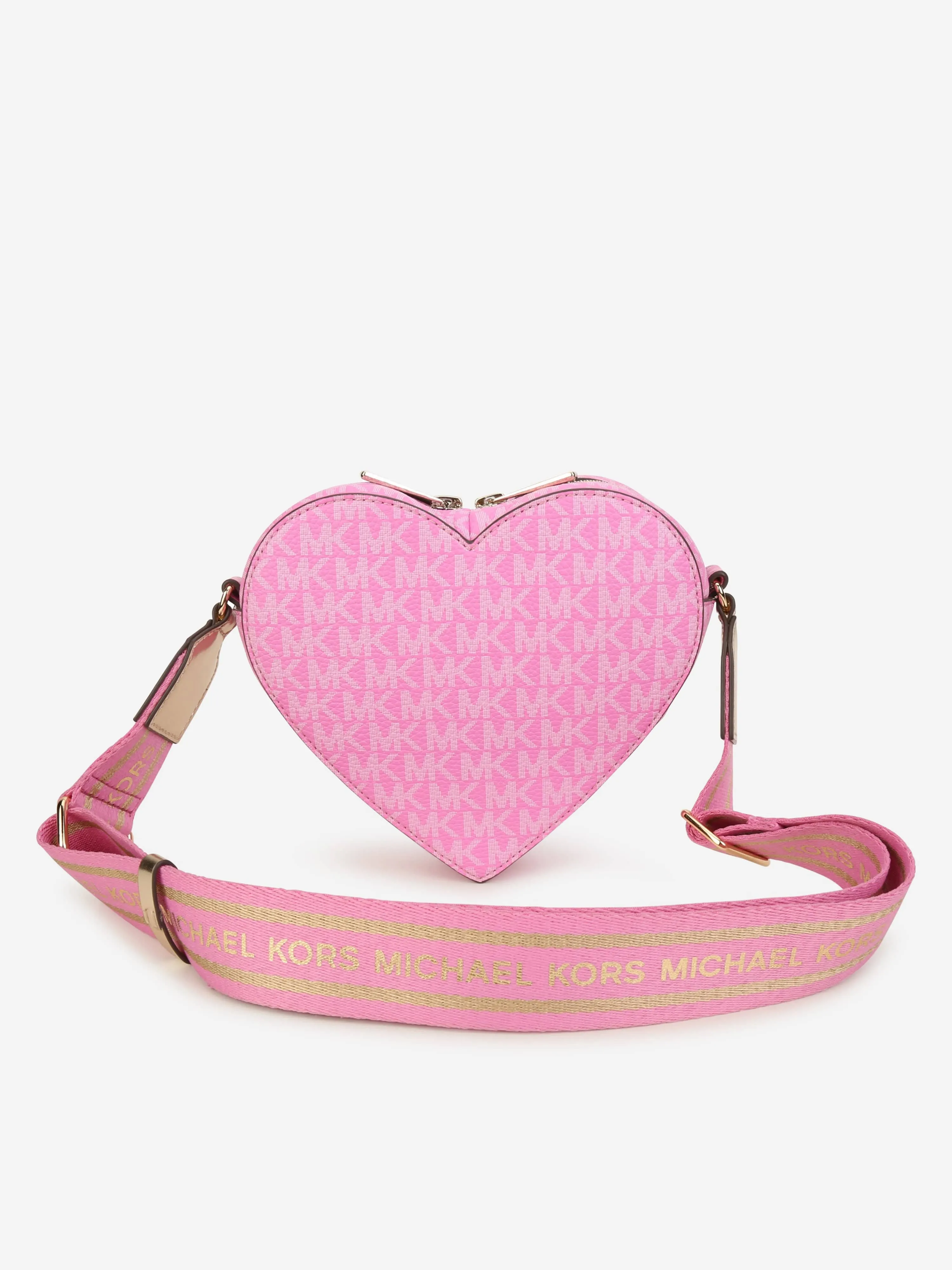 Michael Kors Girls Heart Shoulder Bag in Pink (16cm)