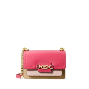 Michael Kors Heather Extra-Small Colourblock Leather Bag