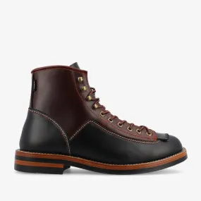 Model 007 Boot In Black/Cherry (Last Chance, Final Sale)