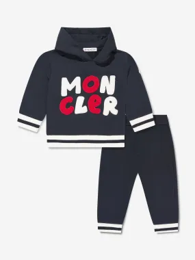 Moncler Enfant Baby Boys Logo Tracksuit in Navy