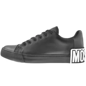 Moschino Logo Trainers Black