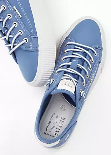 Mustang Retro Lace-Up Trainers | Grattan