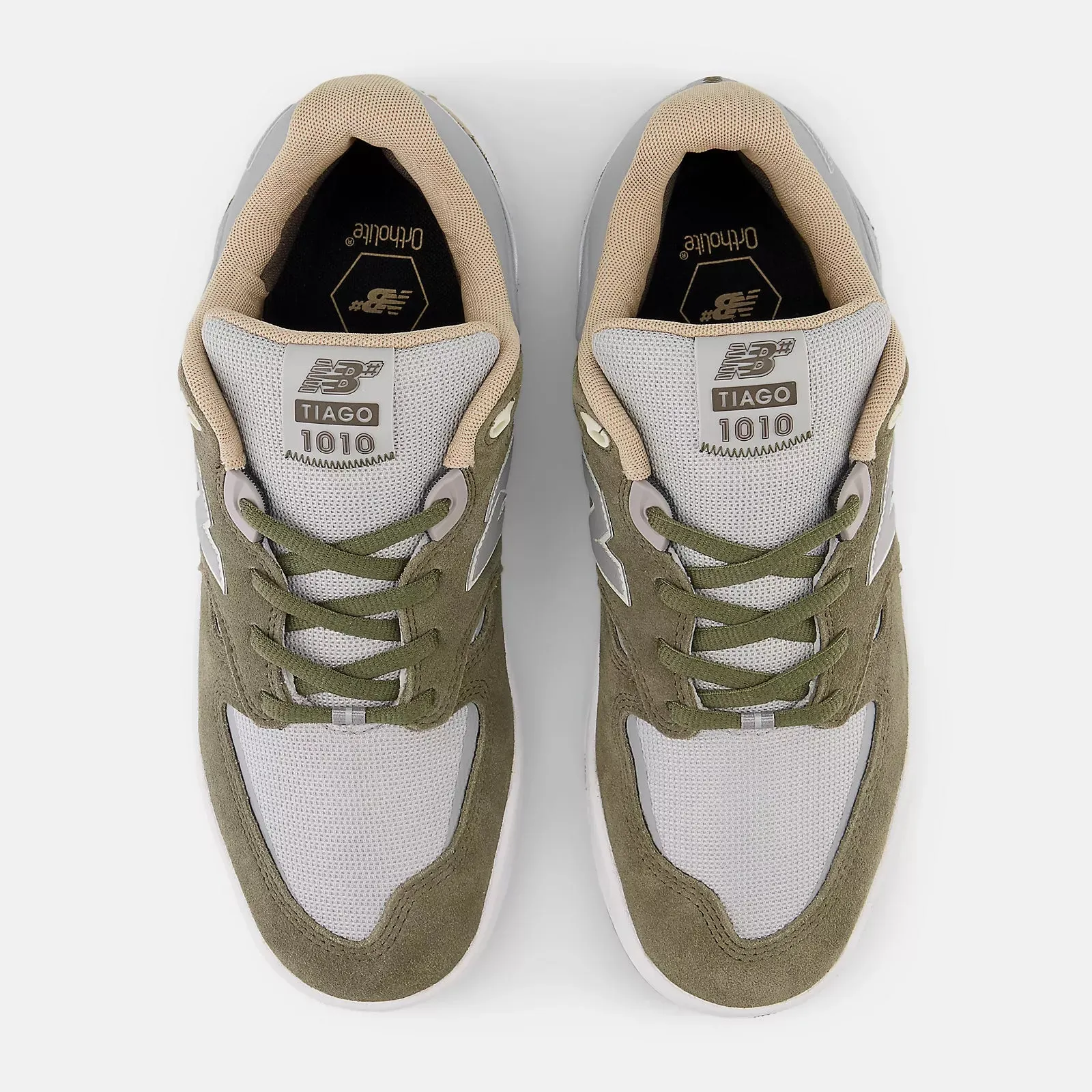 New Balance Numeric Tiago Lemos 1010 Trainers - Olive/Grey