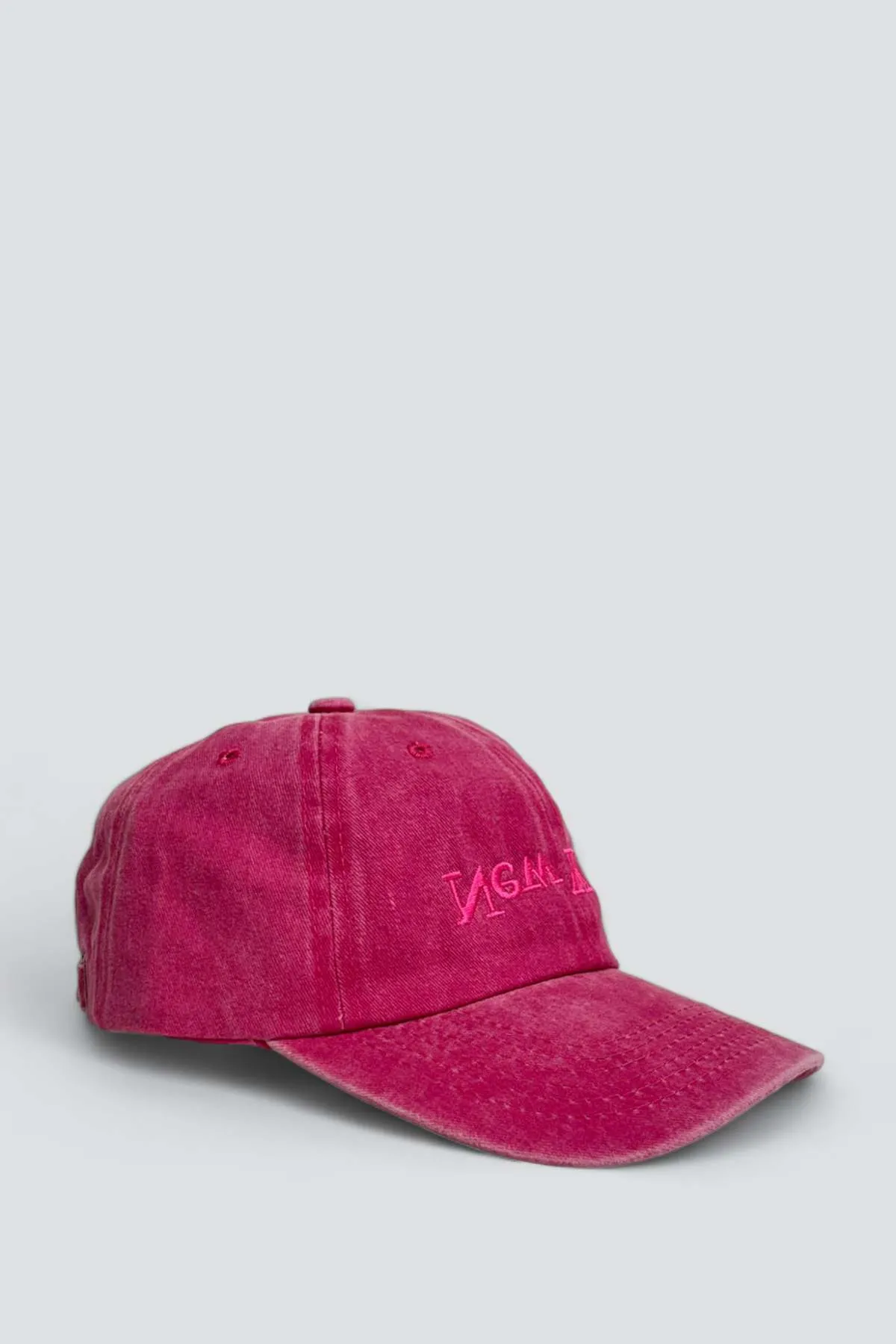 New York Embroidered Hat - Washed Pink