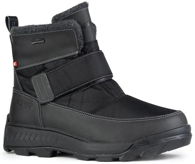 NEXGRIP MEN'S ICE JACOB 3 COLD WEATHER BOOT EXTRA-WIDE - BLACK