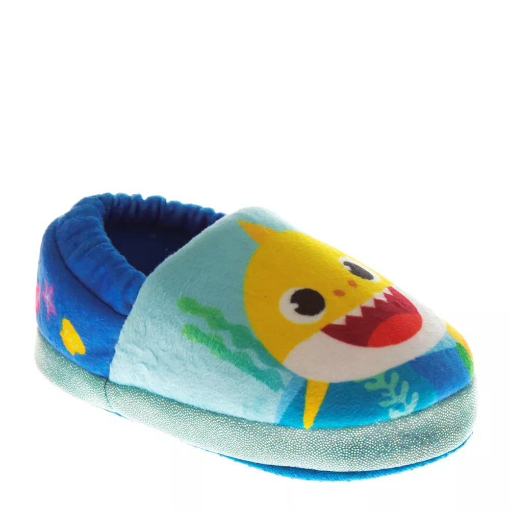 NICKELODEON  BOYS INFANT-TODDLER BABY SHARK SLIPPER