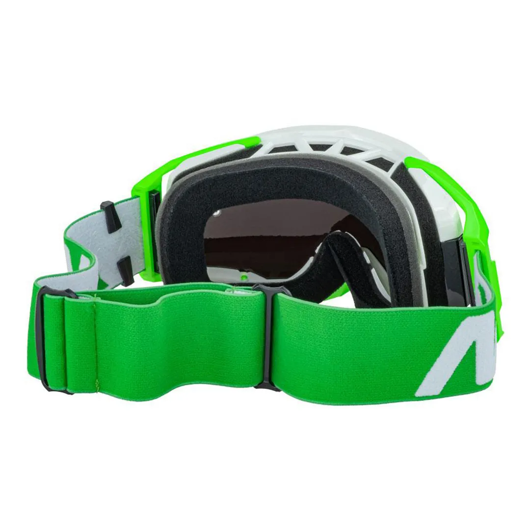 Nitro - NV-150 Green/White MX Goggles