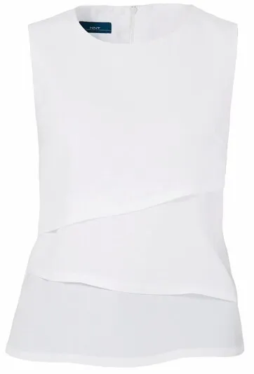 NNT Uniforms  Women's CAT9XC Top - Sleeveless - Polyester - White - 6