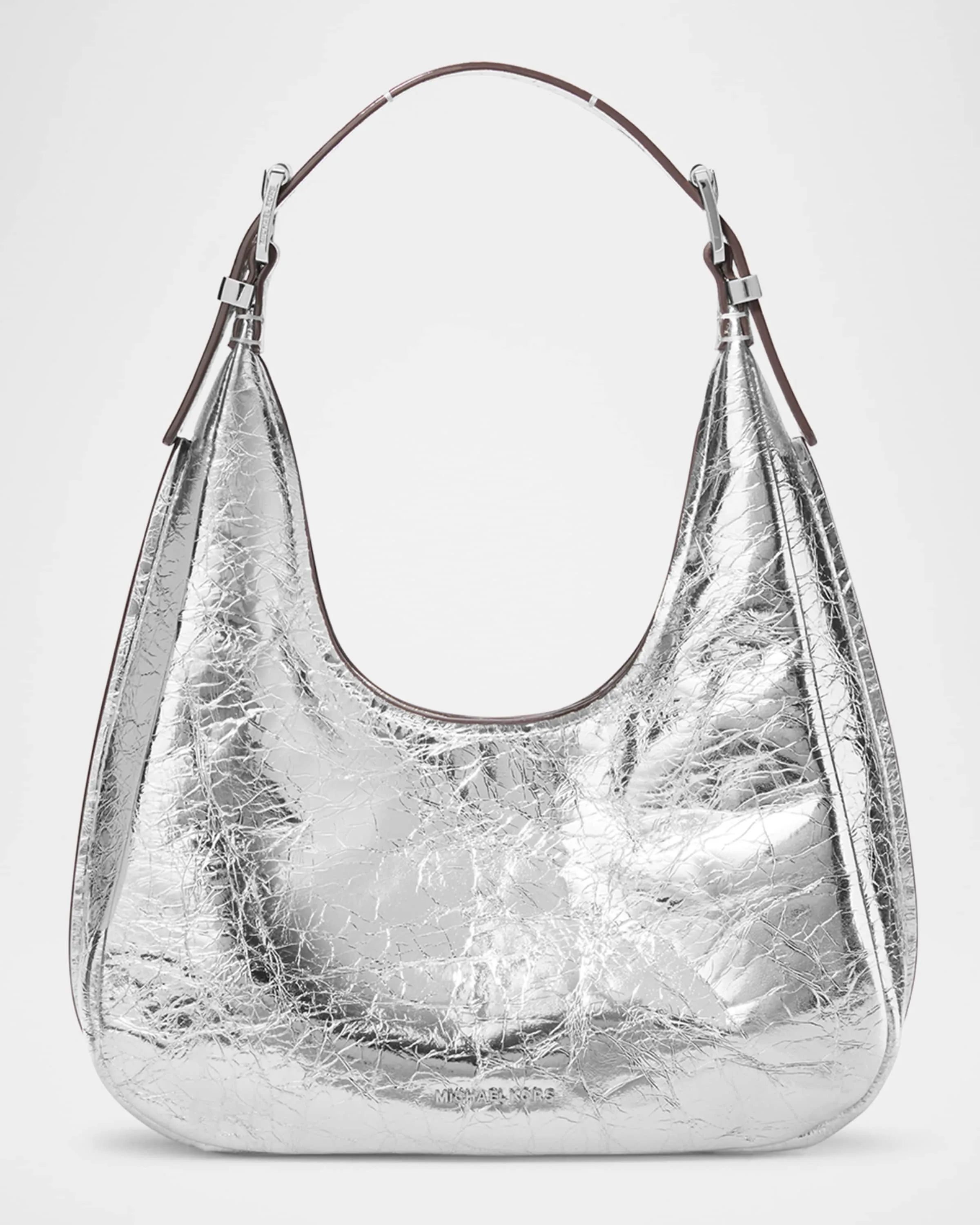 Nolita Small Metallic Leather Shoulder Bag