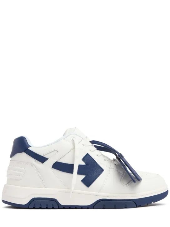 Off-White   Out of Office leather low top sneakers 