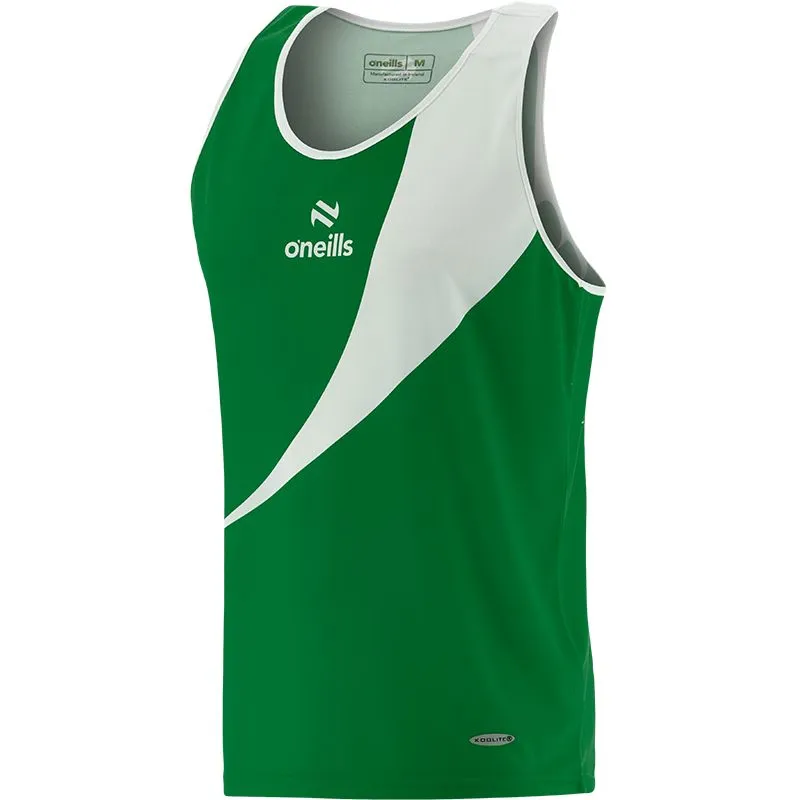 O'Neills Kids' Knockout Boxing Vest Green / White