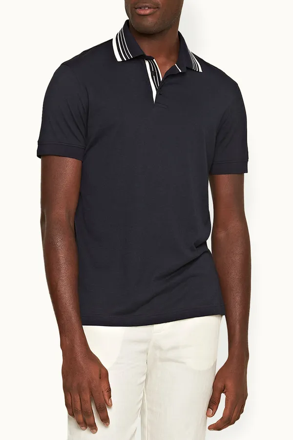 Orlebar Brown Dominic Polo - Navy