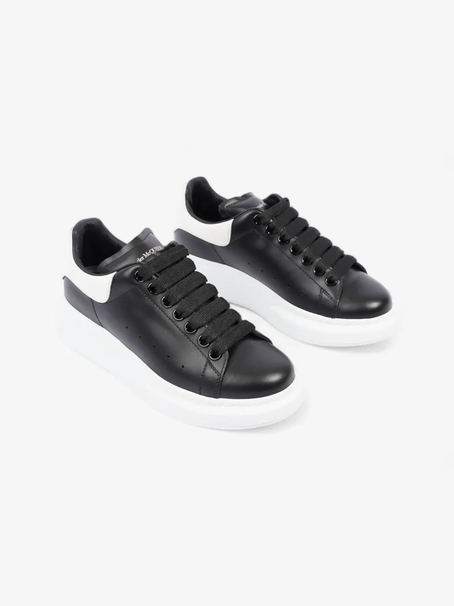 Oversized Sneakers Black / White Tab Leather EU 36.5 UK 3.5