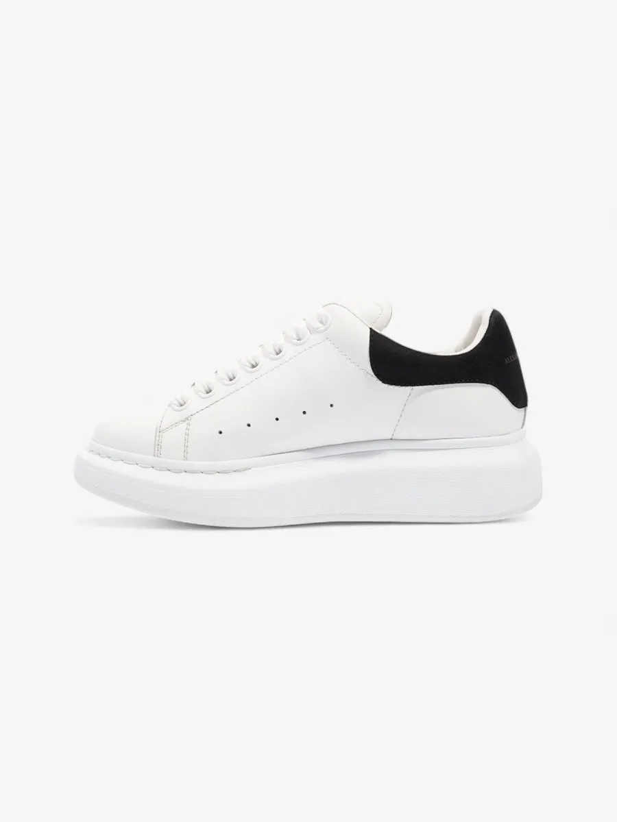 Oversized Sneakers White / Black Tab Leather EU 36 UK 3